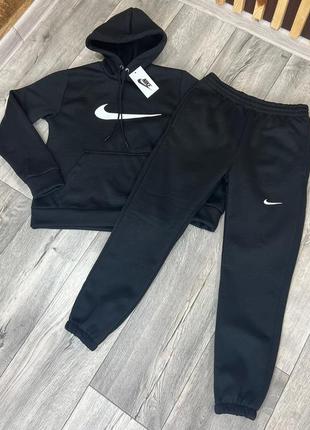 Теплый костюм найк на флисе для мальчика 134-158 см nike