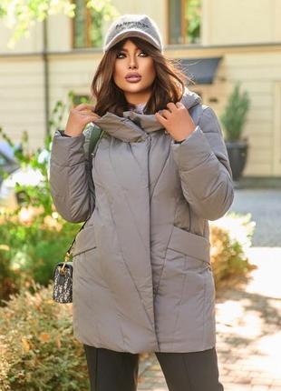 Жіноча зимова куртка,женская зимняя куртка,осінн куртка,осеняя куртка,пуховик,пальто7 фото
