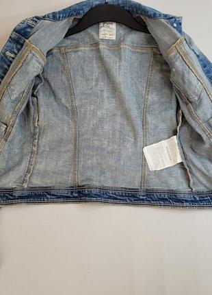 Куртка джинсова джинсовка бершка s8 фото