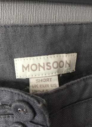 Льняные брюки monsoon 16--52 размер.4 фото
