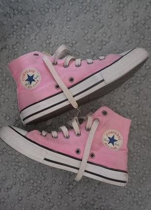 Кеды converse розовые