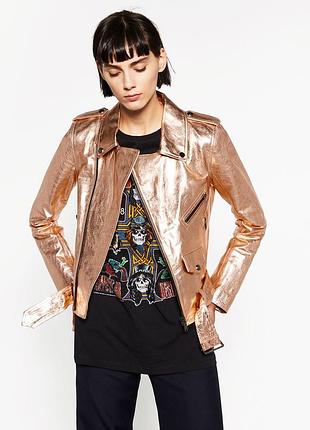 Кожаная косуха zara 💥🔥👌🍂🍁