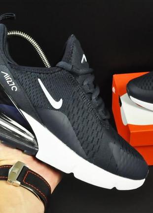 Кроссовки nike air max 270 арт.20622 (мужские, синие, найк)