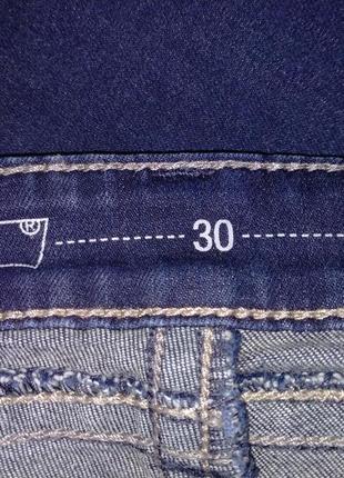 Мужские синие зауженные джинсы levi's5 фото