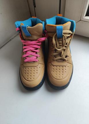 Nike jr court borough mid boot 2