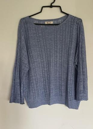 Кофта вʼязана з натуральним складом