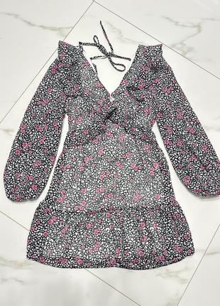 Нежное платье от asos miss selfridge petite xs, s или м2 фото