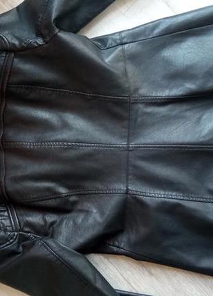 Женская куртка кожаная косуха2 фото