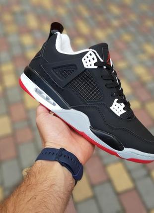 Шикарные зимние кроссовки  "nike air jordan 4 retro winter"1 фото