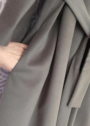 Шикарное шерстяное  пальто италия8 фото