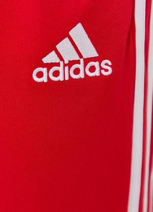 Спортивные штаны adidas essentials 3-stripes red w3 фото