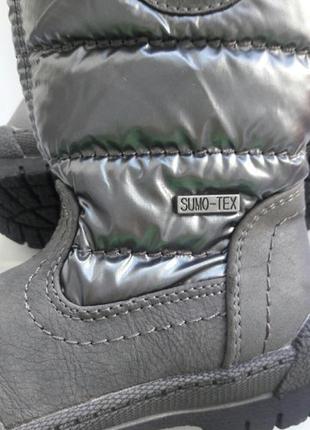 Термо чобітки на дівчинку sumo-tex 24р. 6
