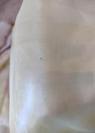 Шелковый платок ручной окрас тай-дай.8 фото