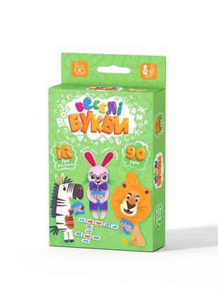 Настольная игра danko toys веселые буквы дт-мн-14-40