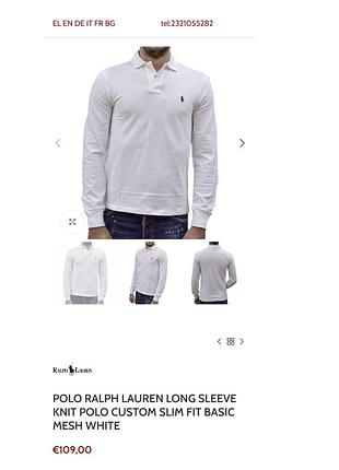 Светр polo ralph lauren поло с довгим рукавом реглан