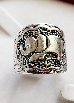 Кольцо со слоником кольца