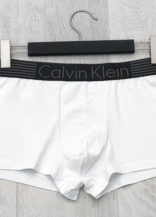 Набор мужских трусов 3-5 шт. calvin klein серия iron в подарочной коробке. полномерная модель7 фото