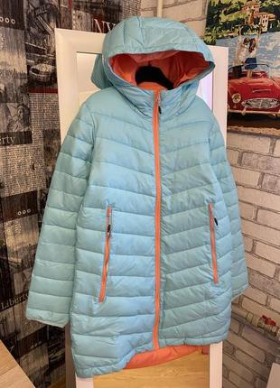 Классная демисезонная куртка outventure для девочки, 164см4 фото