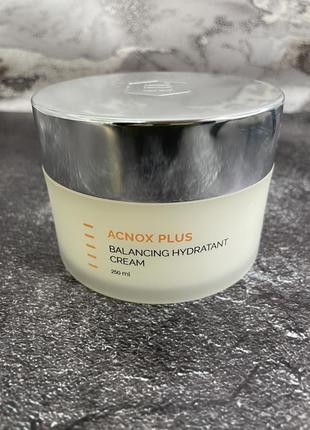 🤍увлажняющий крем - acnox plus balancing hydratant cream holy land ❕разлив❕2 фото