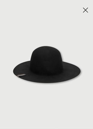 Fabiana filippi фетровий капелюх, чорний новий оригінал