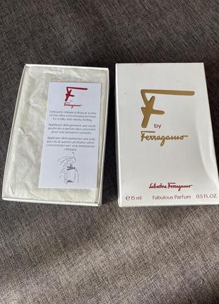 Salvatore ferragamo f by ferragamo fabulous parfum духи 15 мл, оригинал3 фото