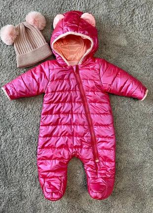 Яскравий демісезонний комбінезон, розмір 68