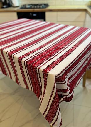Скатерть в украинском стиле,элемент праздничного декора