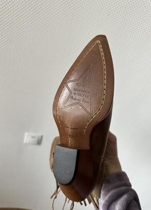 Козаки чоботи черевики ковбойські черевики 37 розмір7 фото