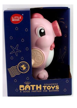 Іграшка для купання морський коник-лійка, 19см, механізм, 610y