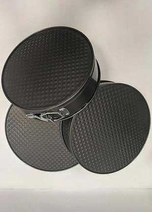 Набір роз'ємних із 3 форм для випікання unique un-1702