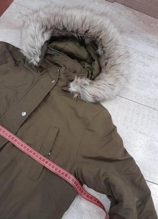 Классная стильная демисезонная евро зима куртка парка4 фото