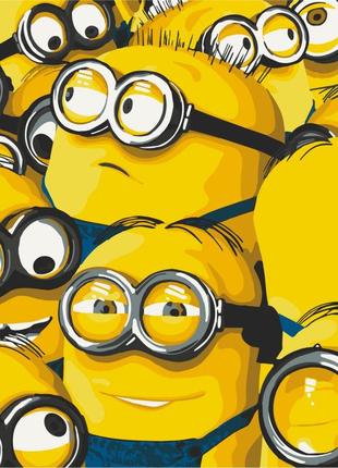 Картина по номерам "желтые миньоны" art craft 40х50см, 16000