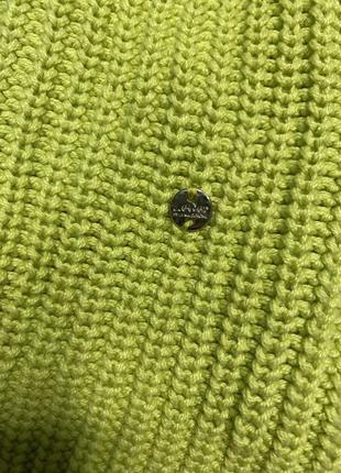 Яркий вязаный оверсайз свитер джемпер мирер6 фото