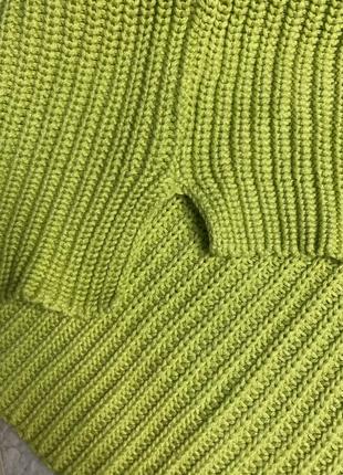 Яркий вязаный оверсайз свитер джемпер мирер9 фото