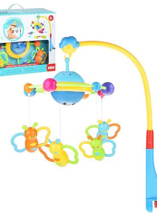 Карусель для дитячого ліжечка музичний, проектор, світло, sl81016