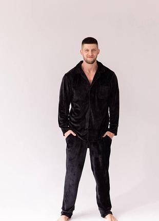 Мужская пижама плюшевая4 фото