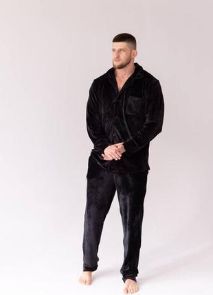 Мужская пижама плюшевая6 фото
