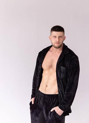 Мужская пижама плюшевая5 фото