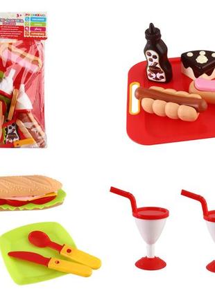 Набор продуктов на разносе, киндервей, 100-308