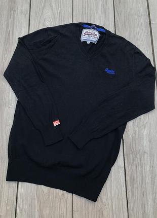 Светр superdry пуловер актуальный тренд