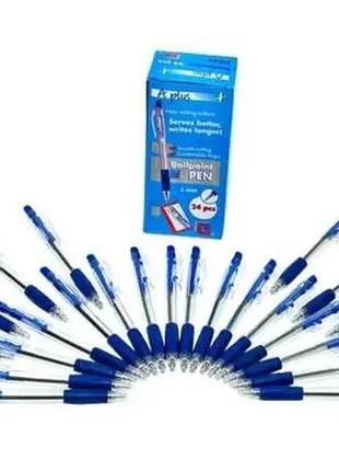 Ручка "a+ball pen", кулькова, синя, 24 штуки, a-116c