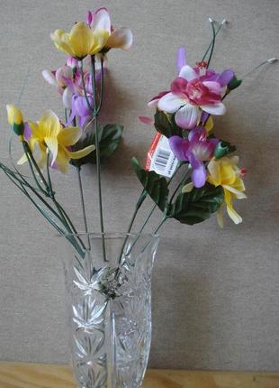 Квіти для інтер'єру букет асорті1 фото