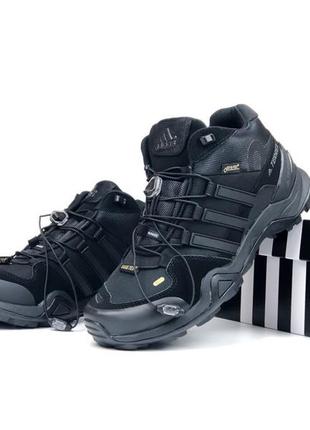 Мужские ботинки ash adidas terrex черные ( термо )2 фото