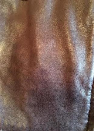 Классная лайковая куртка laura di sarpi, 38 р-р8 фото