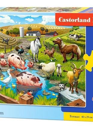 Пазли castorland "життя на фермі", 70 елементів, 40*29см, b-070060