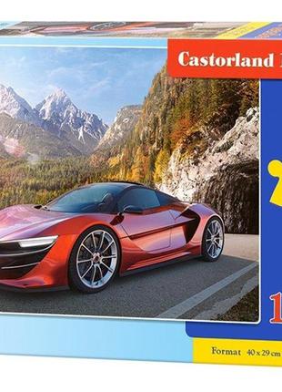Пазлы castorland 100 "спортивная машина" 40*29см