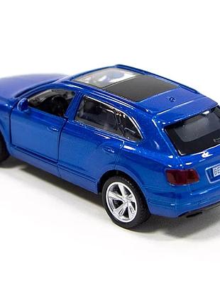 Автомодель металева technodrive bentley bentayga синій, 250264 2