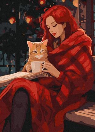 Картина по номерам неразлучные друзья ©art_selena_ru 40х40 см идейка, кно2543