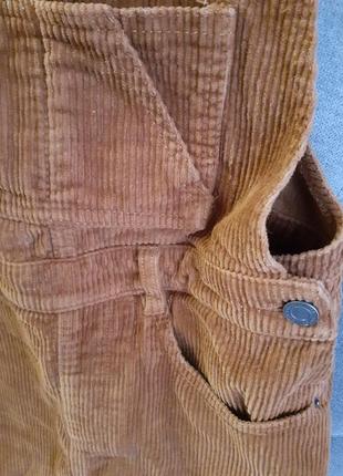 Сарафан вельветовый теплый s