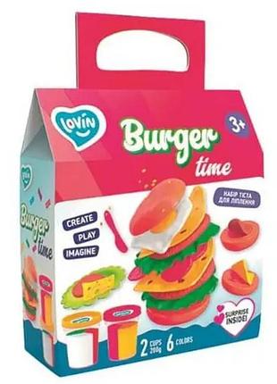 Набор теста для лепки burger time lovin